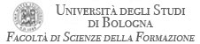 Università di Bologna - Facoltà Scienze della Formazione