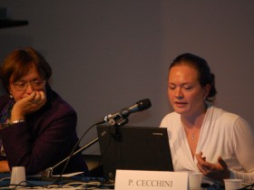Le relatrici Anna Baccaglini Frank e Maria Giuseppina Bartolini Bussi